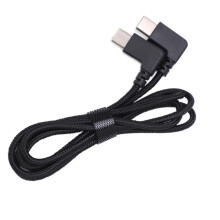 Rask og stabil overføringskontrollerkabel for Android RC-kabel USB C-kontakt Holdbar og stilig fjernkontrolltilbehør Rettvinklet design