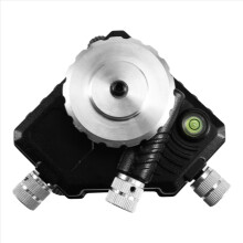 Verstellbare, drehbare Laser-Wasserwaage mit Metallstativhalterung und 360-Basis für 1/4"-Gewinde