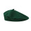 French Beret Style Winter Caps Unisex Solid Color-Green 1