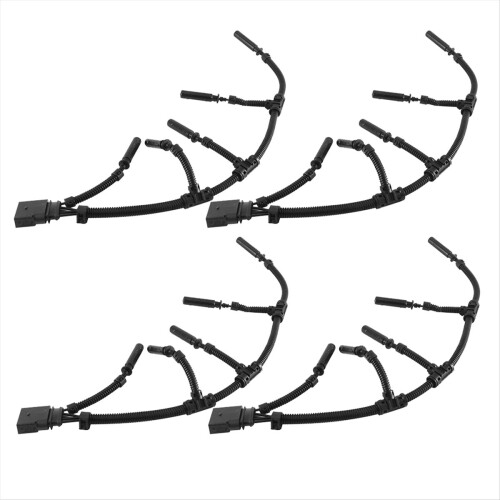 4pcs Engine Glow Plug Bridge Wiring Harness 070971277B for Transporter 1