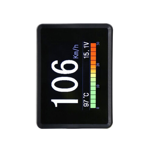 OBD on-Board Car Head Up Display HUD Digital Speedometer Trip Speed Co 2
