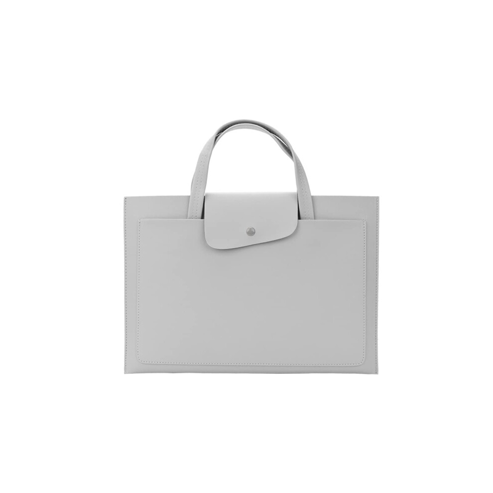 Laptop Bag 13.3Inch Waterproof Shoulder Bag Unisex Briefcase For Laptop And Tablet Protective Cover Gray 9001264714369