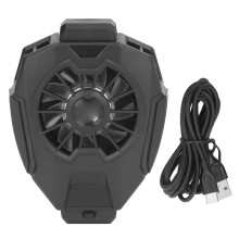 Halbleiter-Kühlkörper für Smartphones, geeignet für Gaming und Live-Streaming, mit RGB-LED-Beleuchtung und sicherem, einziehbarem Clip für