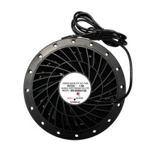 Ventilateur d'échappement 12V, 6500 tr/min, à faible bruit,-Noir