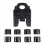 Hydraulic Hose Crimping Tool Accessories Kit Fittings Crimper Machine 3