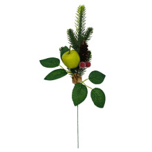 Adornos navideños artesanales con tallos florales de bayas rojas para proyectos creativos de bricolaje. Dale un toque especial a tus fiestas (30 cm,