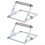 2Pcs Cutting Machine Support Frame Foldable Table Saw Stand Height Adj 2