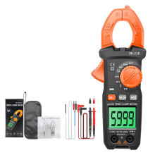 1 Set SK-218 600A Current Clamp Meter with Build In LED Light