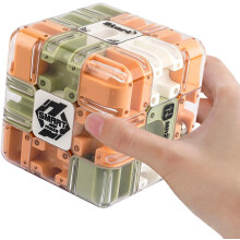 3D Maze Cube Puzzle Logical Thinking Ball Stimulate Critical Train Spatial Awareness Improve Problem-Solving Skills Home Travel