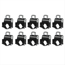 10PCS -Theft Helmet Lock Handlebar Mount Electric Motorbike Security M