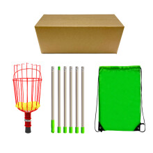 Lightweight Aluminum Extendable Fruit Pickers Tool With-2.4M
