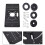 Professional Aluminum Router Table Insert Plate for 4