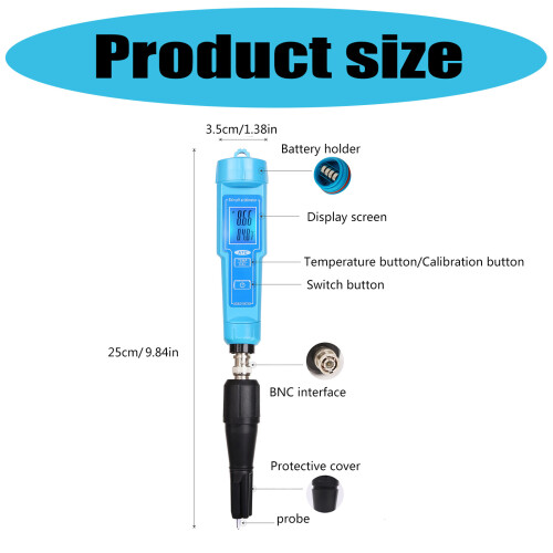 Temperature Tester 0-14 Measurement Ranges for Pool Meter 2