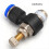 SL4-M5 Quick Connector Regulator Throttle Valve Compressor Accessories 4