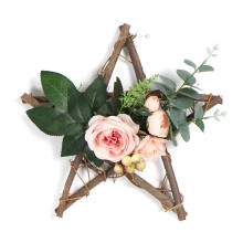 Accente elegante pentru petreceri de nuntă, materiale naturale din viță de vie pentru bază DIY pentru decor rustic pentru coroane, decor sezonier
