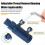 Damaged Screw Extractor Set for Bolt Removal and Broken Pipe Repair Ea 5