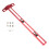 High Accuracy Measuring Instrument Positioning Ruler-Red 50CM 1