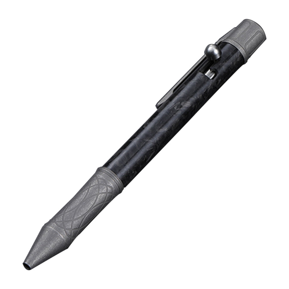 Portable Edc Tool With Emergency Survival Tool, Glass Breaker Design For Bolt Action Pen, Titanium Material Pocket Clip Compact Size Smooth Writing Ex 9088816234049