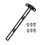 Professional 30CM or 50CM Double Purpose Measuring-Black 50CM 1