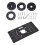 Professional Aluminum Router Table Insert Plate with 4 Insertion 1