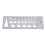 Multipurpose Bolts Wire Diameter Index Gauge 1.5-12mm Drill 1