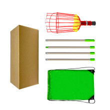 Convenient Extendable Rod Fruit Pickers Fruit Harvester-1.6M