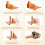 Chainsaw Holder,Chainsaw Wall Mount for MS250,MS251,MS170,MS171,MS172 5