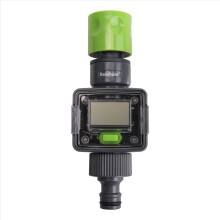 Digital Water Flow Meter LCD Outdoor Garden Hose Consumption Rate Mea