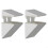 Holder with secure design, 2 adjustable clamps for any interior 1