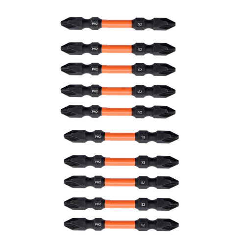 Black Phosphate Coated Double Ended Screwdriver Bits For-65mm