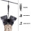 Fishing Wader Boots Hanger with Adjustable Buckle Strap and 360 Rotating Hook for Quick Drying 3