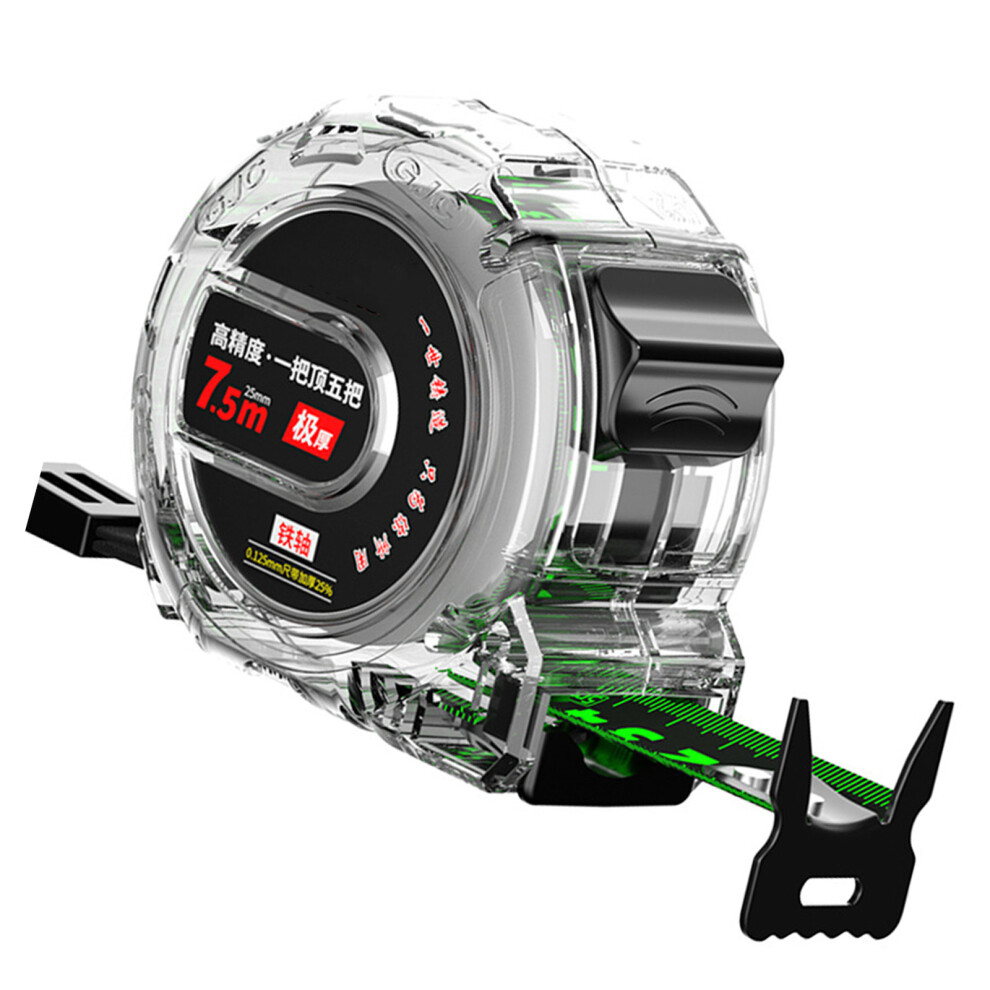 Clear Fluorescent 5M Tape Measure With Stable 19Mm-7M 25Mm 7751000470623