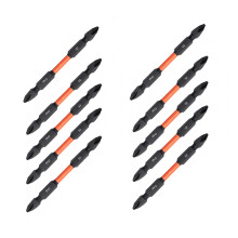 S2Steel Double Ended Crosses Impact Bits with Black-80mm