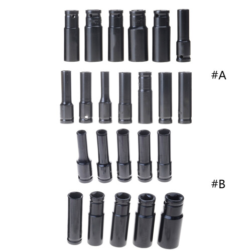10/13Pieces 1/2Inch Drive 6 Point Deep-Set Two 10 piece set 1