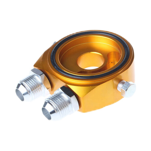 Adapters voor aluminium oliedrukmeters passend voor-Goud