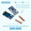 2Pcs CC1101 Wireless Transceiver Module 433MHz Distance Transmission B 6