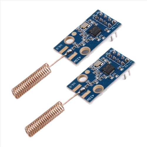2Pcs CC1101 Wireless Transceiver Module 433MHz Distance Transmission B 2