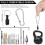 12Pcs 1/4 Inch Hex Shank Screwdriver Bit Holder Key Chain, Quick Chang 3