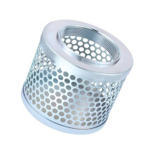 Waterpomp-zuigzeefmand met NPSH-draad koolstofgeplateerd-4 inch