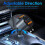 Retractable Car Charger, Bluetooth FM Transmitter Adapter, Handsfree C 6