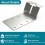 4 PCS T Post Bracket, 3 Inch Target Hanger, Birdhouse/Mailbox Mounting 5