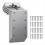 4 PCS T Post Bracket, 3 Inch Target Hanger, Birdhouse/Mailbox Mounting 2