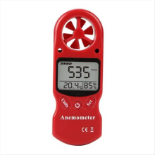 Mini Multipurpose Anemometer Digital LCD Wind Speed Temperature Humidi