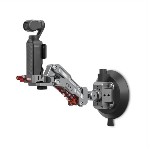 for Pocket 3 Car Mount Bracket Support Arm Z- Damper Camera Suction C