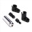 Car Oxygen Sensor Socket Offset Wrench Set 22MM Sockets 1/2In 3/8In Dr 1