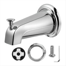 Tub Spout with Diverter,Bathroom Bathtub Faucet with Tub Spout Cover R