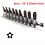 9pcs 5 Point Star Torx Screwdriver Bit 1/4 Inch Drive Socket TS10-TS50 5