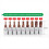 9pcs 5 Point Star Torx Screwdriver Bit 1/4 Inch Drive Socket TS10-TS50 6