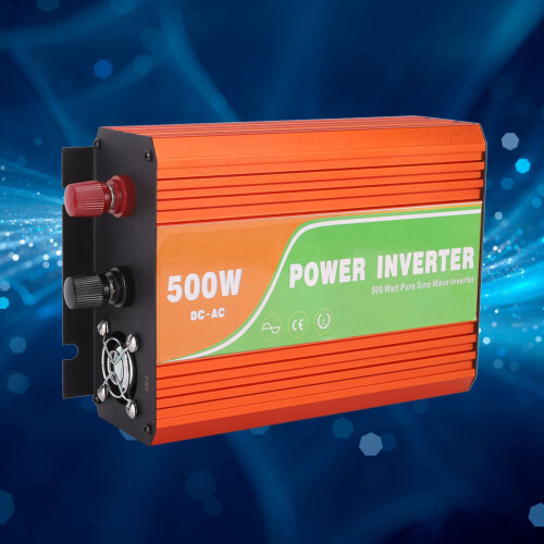 Μετατροπέας 500Watt, Μετατροπή 12V σε 110V για οικιακές συσκευές με έξυπνο έλεγχο 1