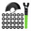 26pcs Angle Grinder Wrench Kit, Adjustable Spanner Wrench, Replacement 1